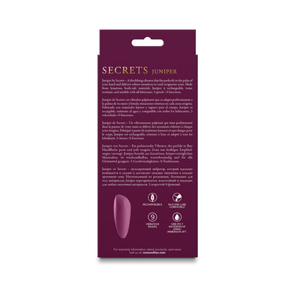 SECRETS JUNIPER THROBBING VIBE RUBY