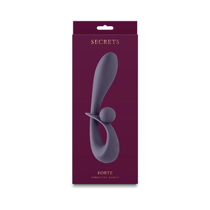 SECRETS FORTE VIBRATING RABBIT GRAY
