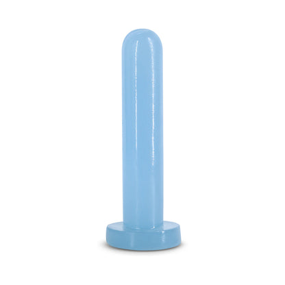 NS NOVELTIES - FIREFLY THRILL SMALL GLOW-IN-THE-DARK DILDO BLUE