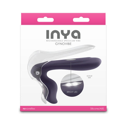 NS NOVELTIES - INYA GYNO VIBE SPECULUM WITH LED GRAY