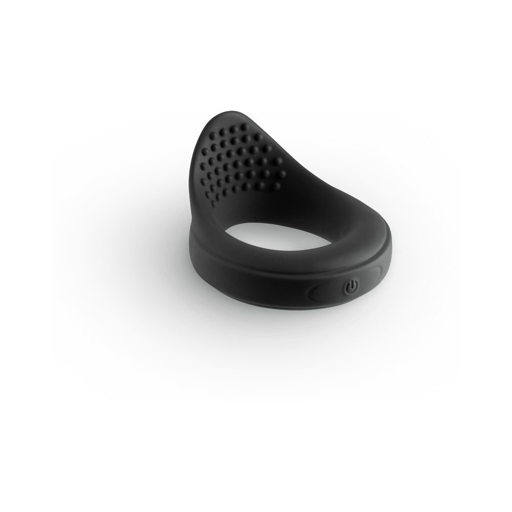 RENEGADE SLIDER VIBRATING COCK RING BLACK