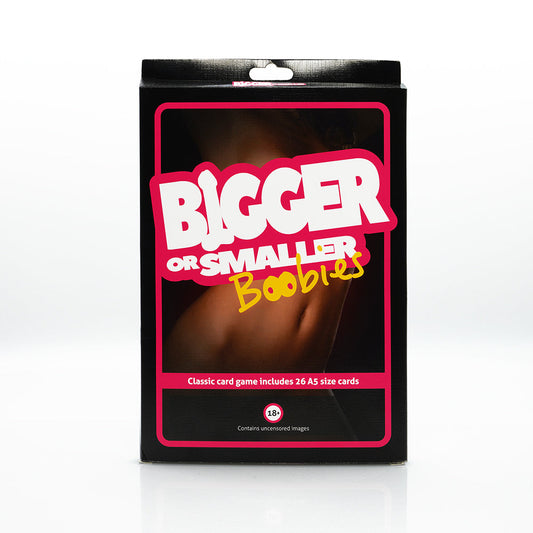 PLAY WIV ME BIGGER OR SMALLER BOOBS CARD GAME