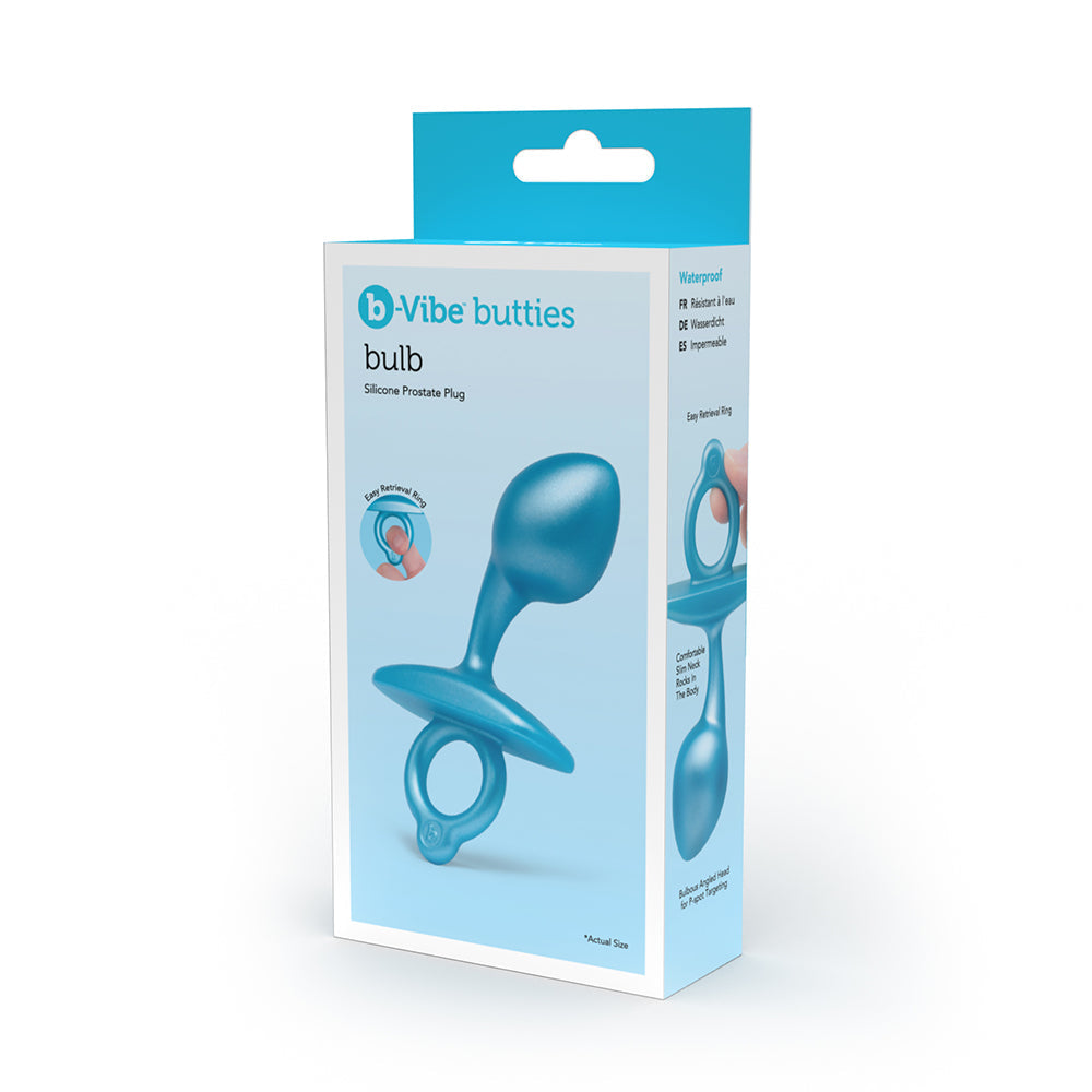 B-VIBE - BUTTIES BULB SILICONE PROSTATE PLUG