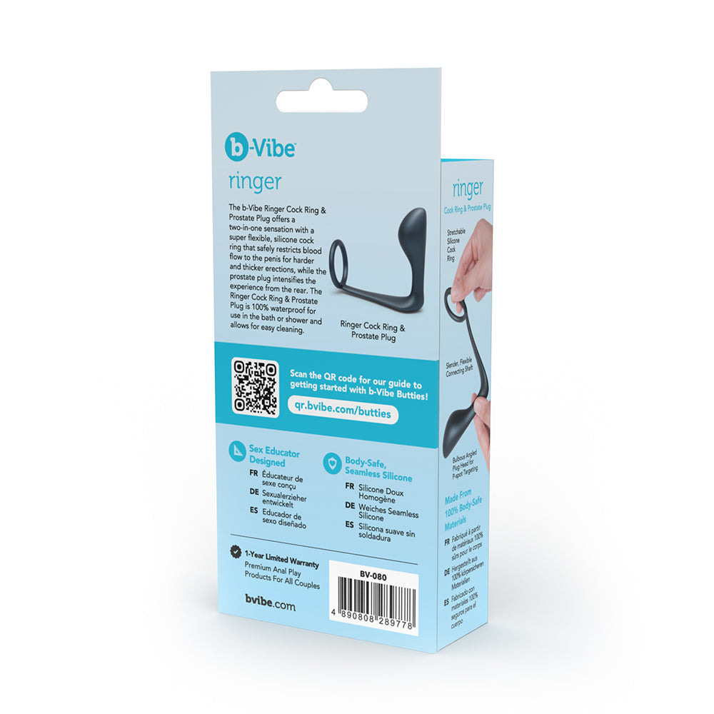 B-VIBE - BUTTIES RINGER C-RING & PROSTATE PLUG