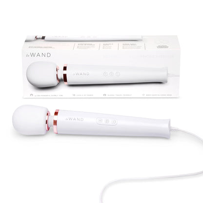 LE WAND PLUG-IN VIBRATING MASSAGER WHITE