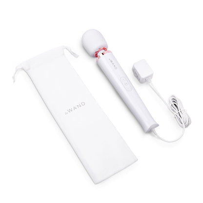 LE WAND PLUG-IN VIBRATING MASSAGER WHITE