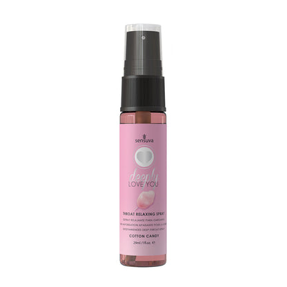 SENSUVA DEEPLY LOVE YOU THROAT RELAXING SPRAY COTTON CANDY 1 OZ.