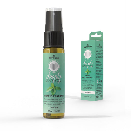 SENSUVA - DEEPLY LOVE YOU THROAT RELAXING SPRAY SPEARMINT 1 OZ.