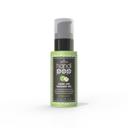 SENSUVA - HANDIPOP EDIBLE HAND JOB MASSAGE GEL GREEN APPLE 2 OZ.