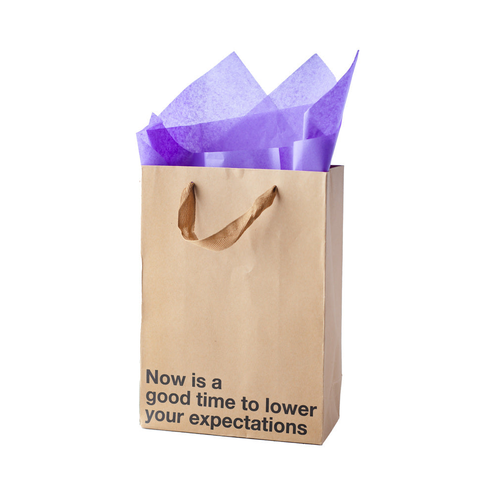 SNARKY GIFT BAGS LOWER YOUR EXPECTATIONS 3PK
