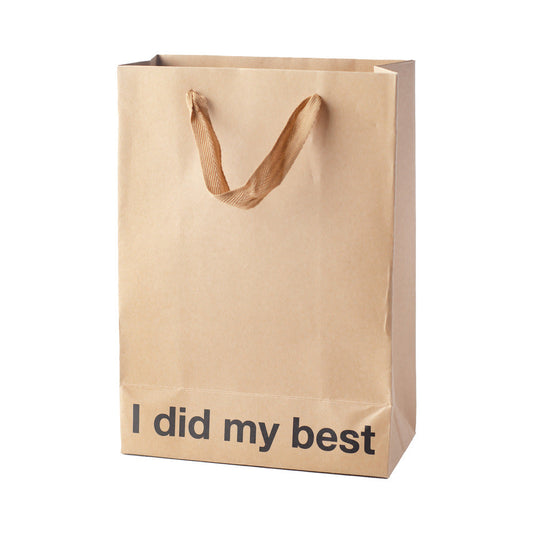 WOOD ROCKET - SNARKY GIFT BAGS I DID MY BEST 3PK