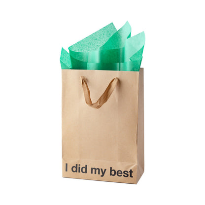 WOOD ROCKET - BOLSAS DE REGALO SARCÁSTICAS HICE LO QUE PUDE PAQUETE DE 3