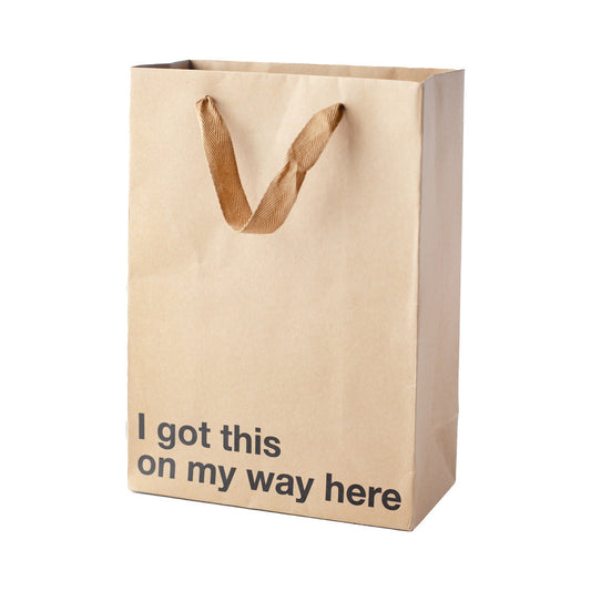 WOOD ROCKET - SNARKY GIFT BAGS I GOT THIS ON MY WAY HERE 3PK