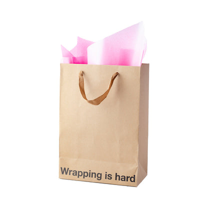 SNARKY GIFT BAGS WRAPPING IS HARD 3PK