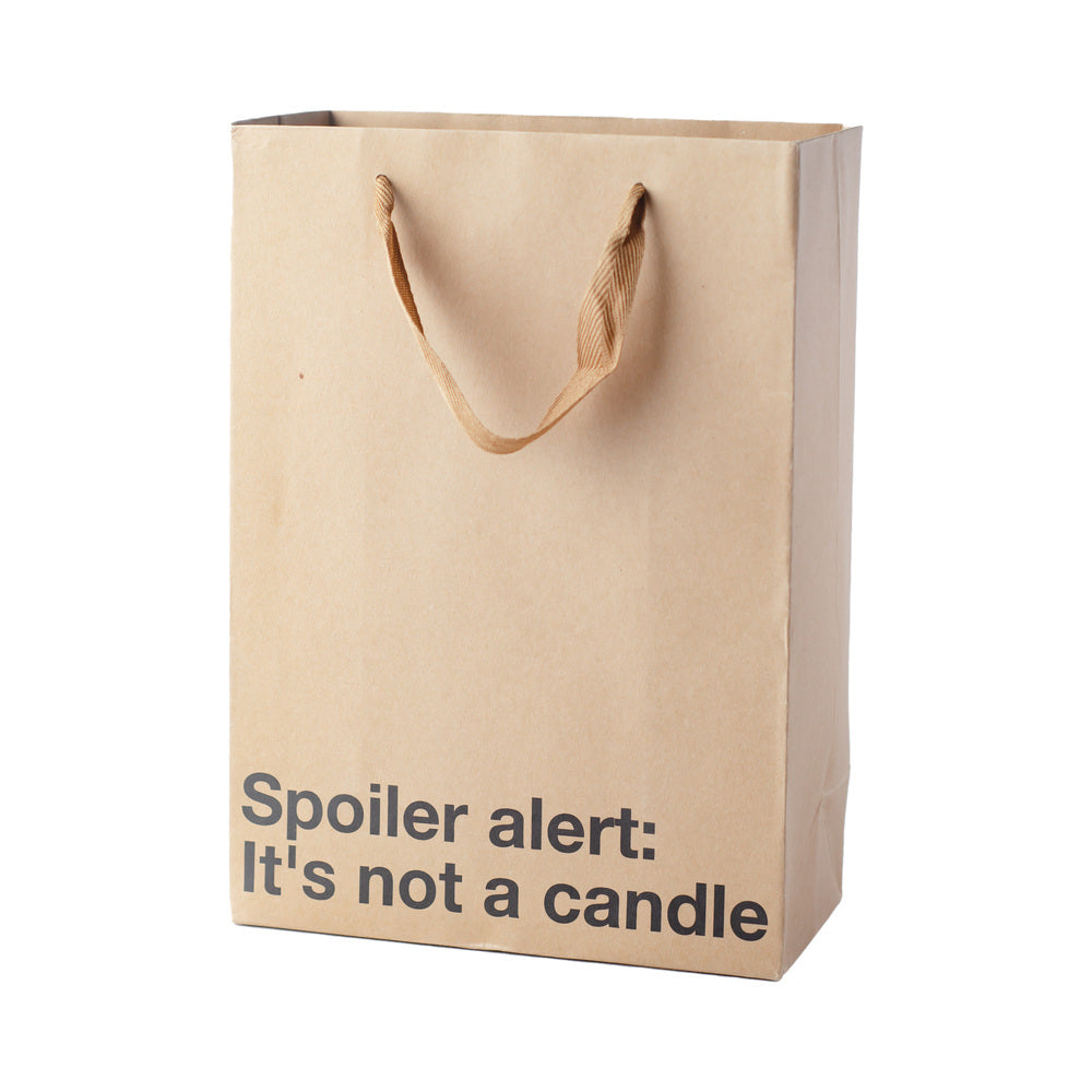 SNARKY GIFT BAGS NOT A CANDLE 3PK