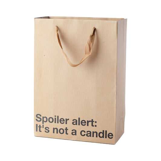 SNARKY GIFT BAGS NOT A CANDLE 3PK