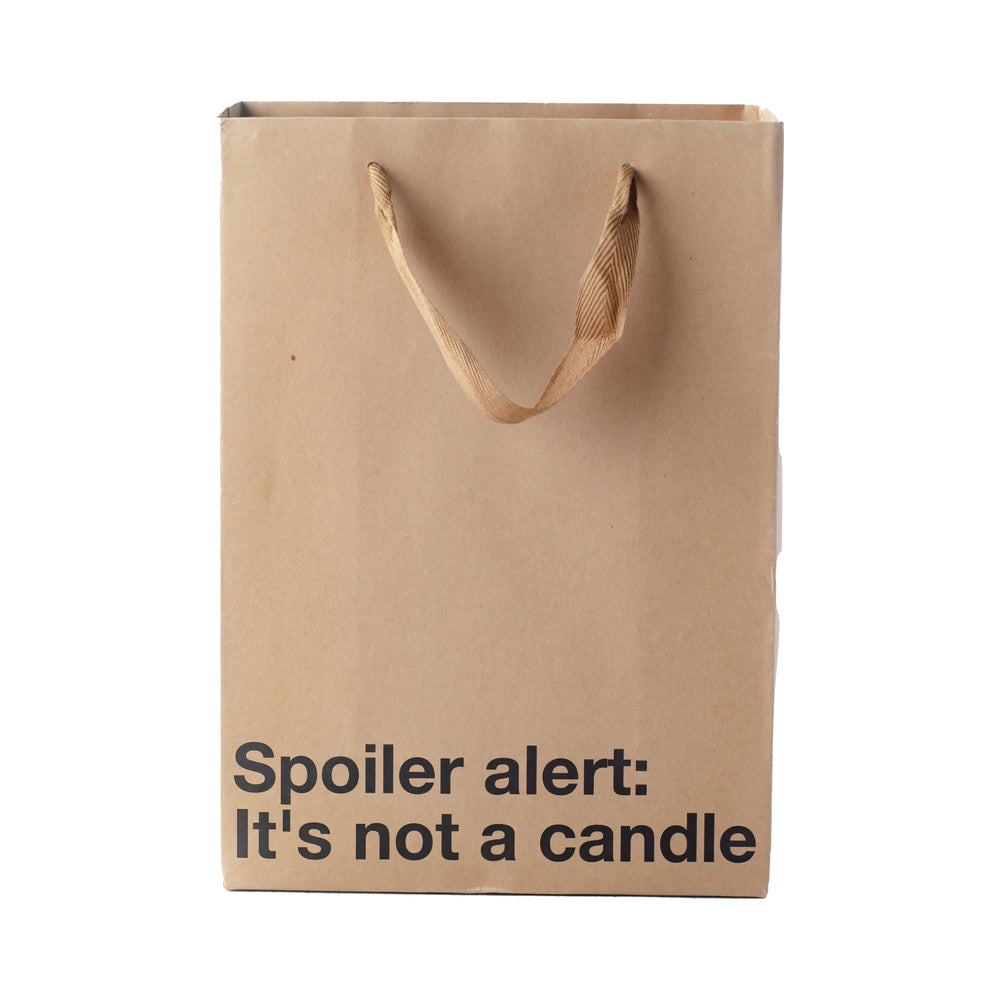SNARKY GIFT BAGS NOT A CANDLE 3PK