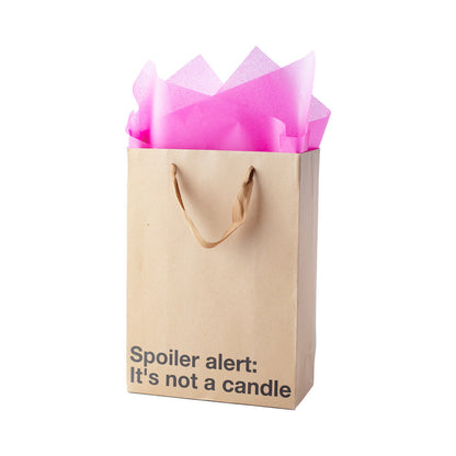 SNARKY GIFT BAGS NOT A CANDLE 3PK