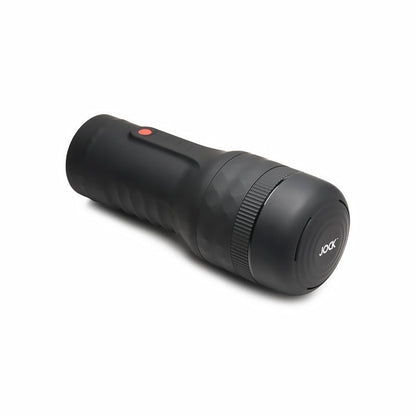 JOCK TIGHTENING & VIBRATING MASTURBATOR CLEAR