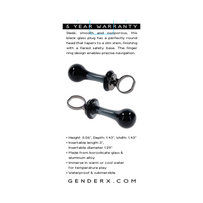 GENDER X - BLOW POP BLACK