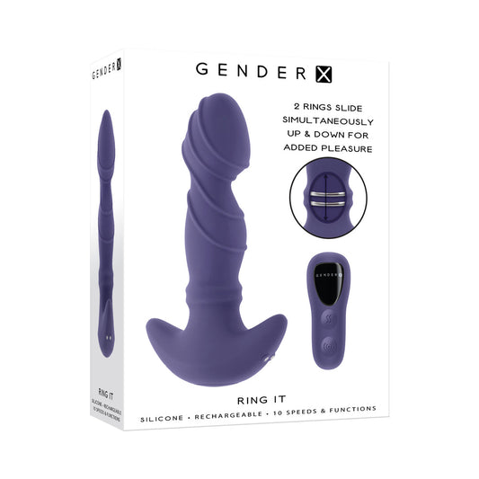 GENDER X - RING IT PURPLE