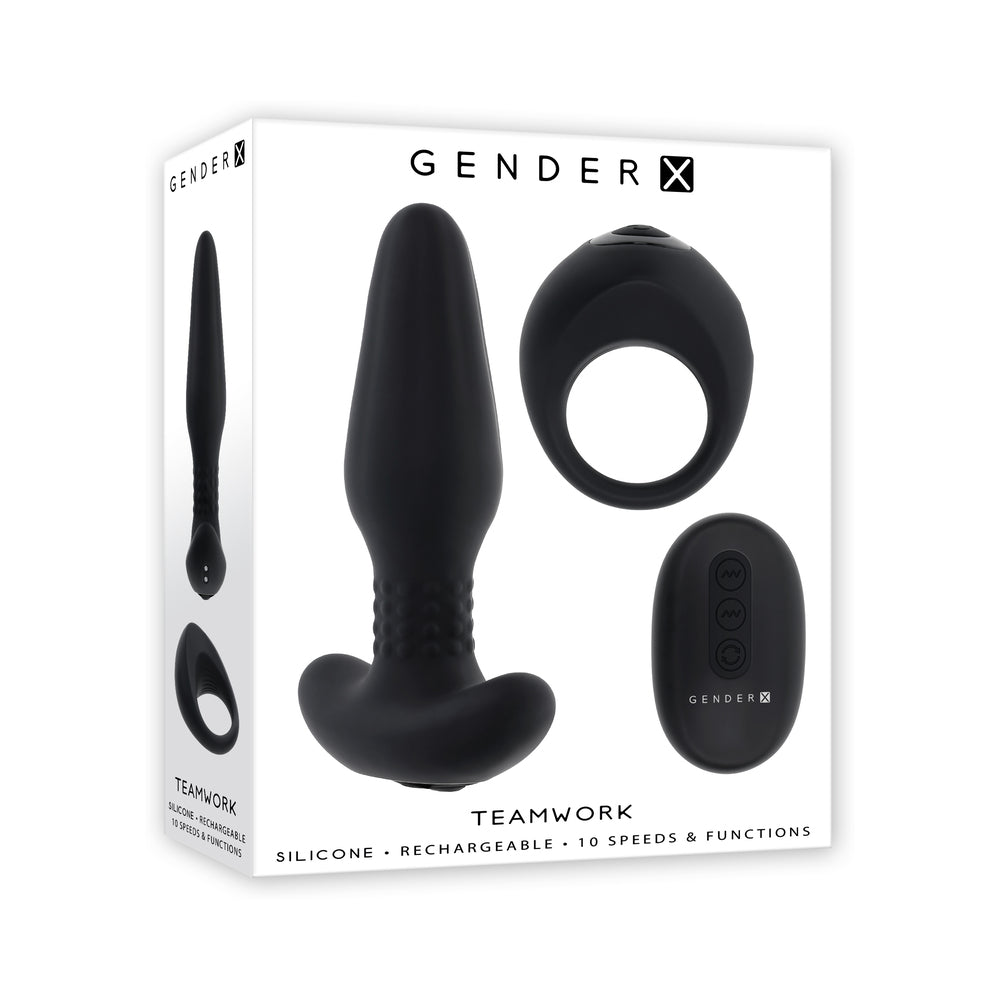 GENDER X - TEAMWORK BLACK