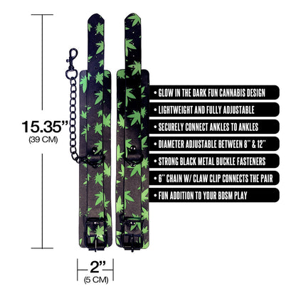 NOVEDADES GLOBALES - PULSERAS "STONER VIBES CHRONIC COLLECTION" QUE BRILLAN EN LA OSCURIDAD