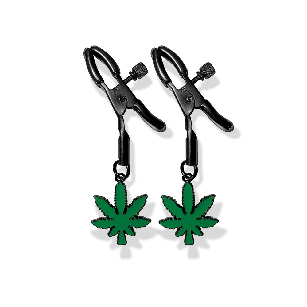 STONER VIBES CHRONIC COLLECTION ADJUSTABLE NIPPLE CLAMPS