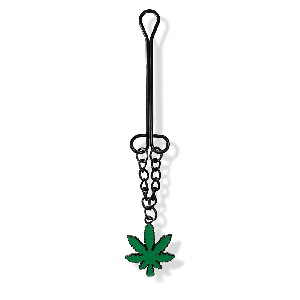 STONER VIBES CHRONIC COLLECTION CLITORAL CLAMP WITH CHAIN
