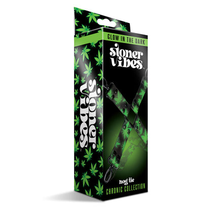 GLOBAL NOVELTIES - STONER VIBES CHRONIC COLLECTION GLOW IN THE DARK HOGTIE