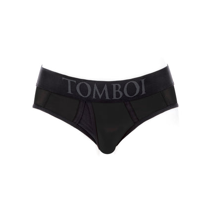 SPAREPARTS TOMBOI COVER BRIEF STYLE UNDERWEAR HARNESS NYLON BLACK/BLACK S