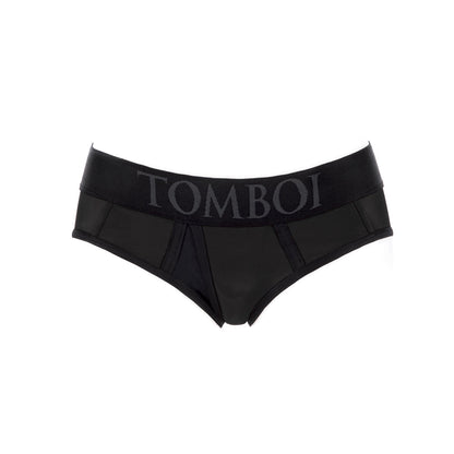 SPAREPARTS TOMBOI COVER BRIEF STYLE UNDERWEAR HARNESS NYLON BLACK/BLACK 5XL