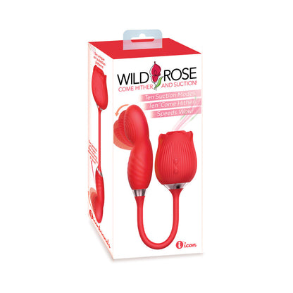 ICON BRANDS - WILD ROSE COME HITHER AND SUCTION VIBE