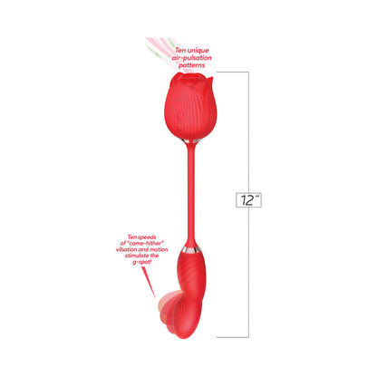 ICON BRANDS - WILD ROSE COME HITHER AND SUCTION VIBE