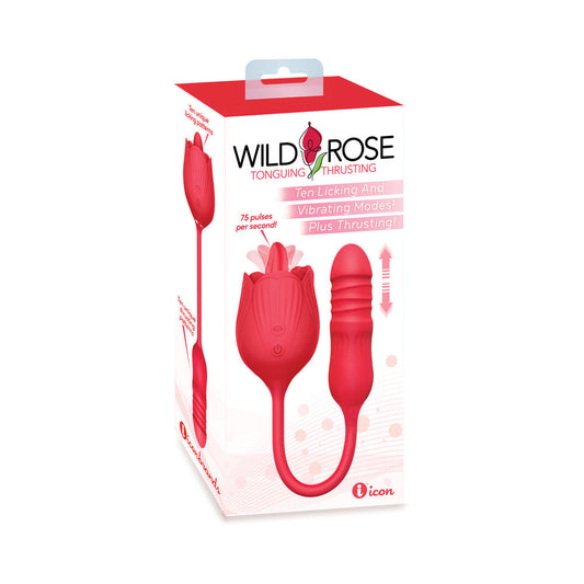 ICON BRANDS - WILD ROSE LICK AND THRUST SUCTION VIBE