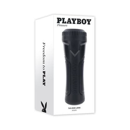 PLAYBOY THE URGE LARGE STROKER NON VIBRATING TPE BLACK