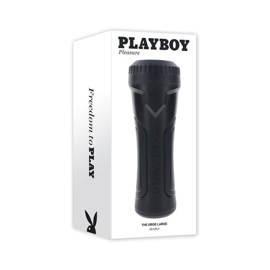 PLAYBOY THE URGE LARGE STROKER NON VIBRATING TPE BLACK