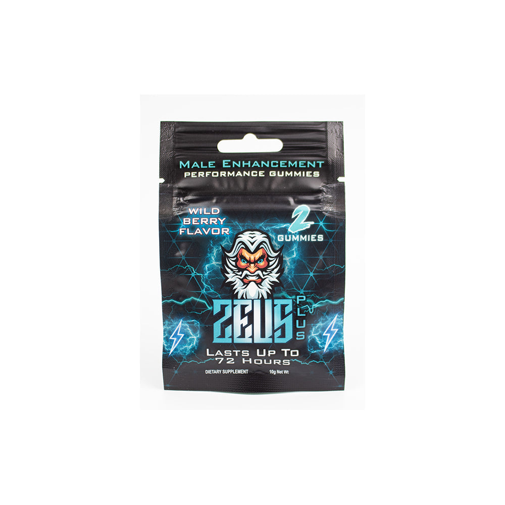 ZEUS - PLUS MALE SUPPLEMENT GUMMIES WILDBERRY 2PK (24/DP)