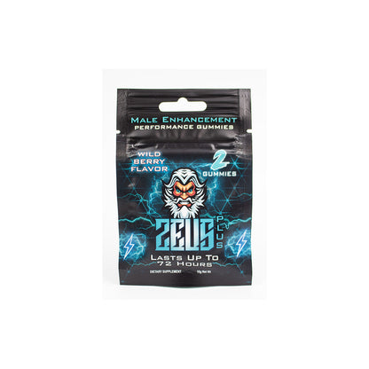 ZEUS - PLUS MALE SUPPLEMENT GUMMIES WILDBERRY 2PK (24/DP)