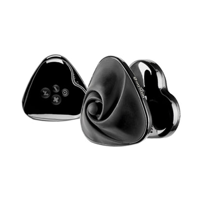 MYSTIM HEART''S DESIRE ESTIM LAY ON VIBRATOR BLACK