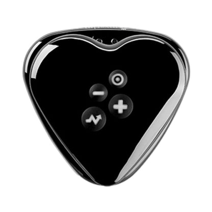MYSTIM HEART''S DESIRE ESTIM LAY ON VIBRATOR BLACK