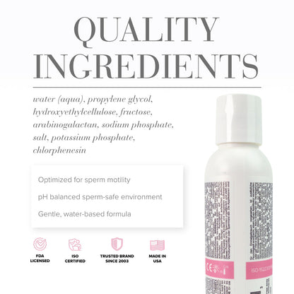 SYSTEM JO - JO ACTIVELY TRYING PARABEN-FREE WATER-BASED LUBRICANT 4 OZ.