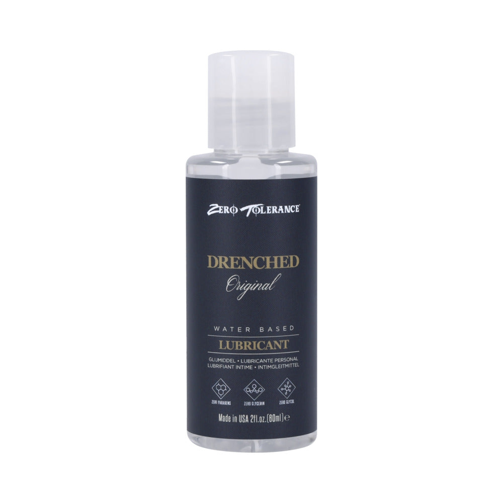 ZERO TOLERANCE DRENCHED ORIGINAL WATER-BASED LUBRICANT 2 OZ.
