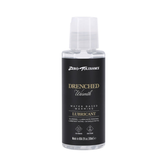 ZERO TOLERANCE DRENCHED WARMTH WATER-BASED WARMING LUBRICANT 2 OZ.