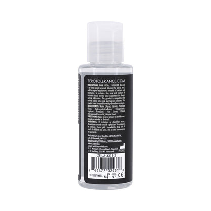 TOLERANCIA CERO - LUBRICANTE CALENTADOR A BASE DE AGUA DRENCHED WARMTH 2 OZ.