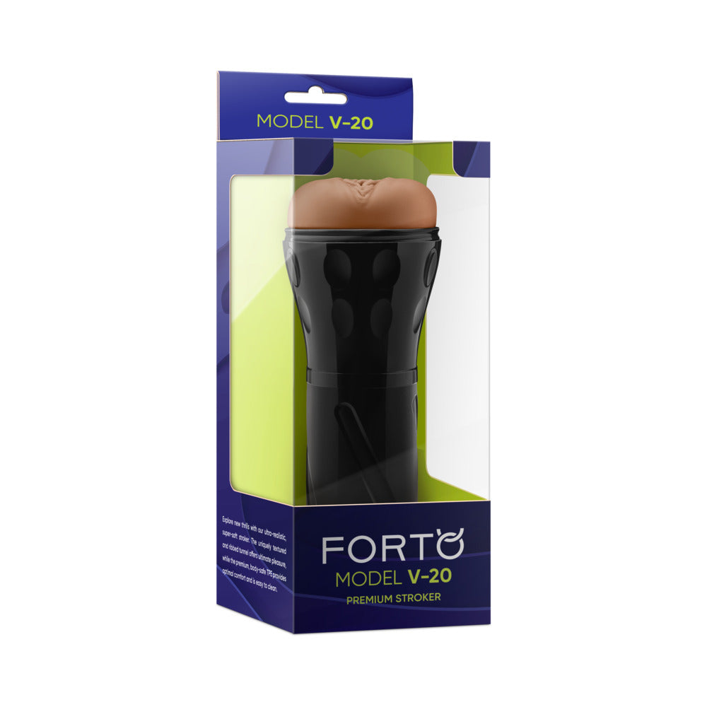 FORTO MODEL V-20 STROKER TAN