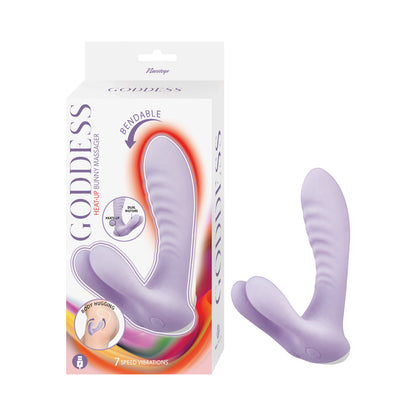 GODDESS HEAT UP BUNNY MASSAGER LAVENDER