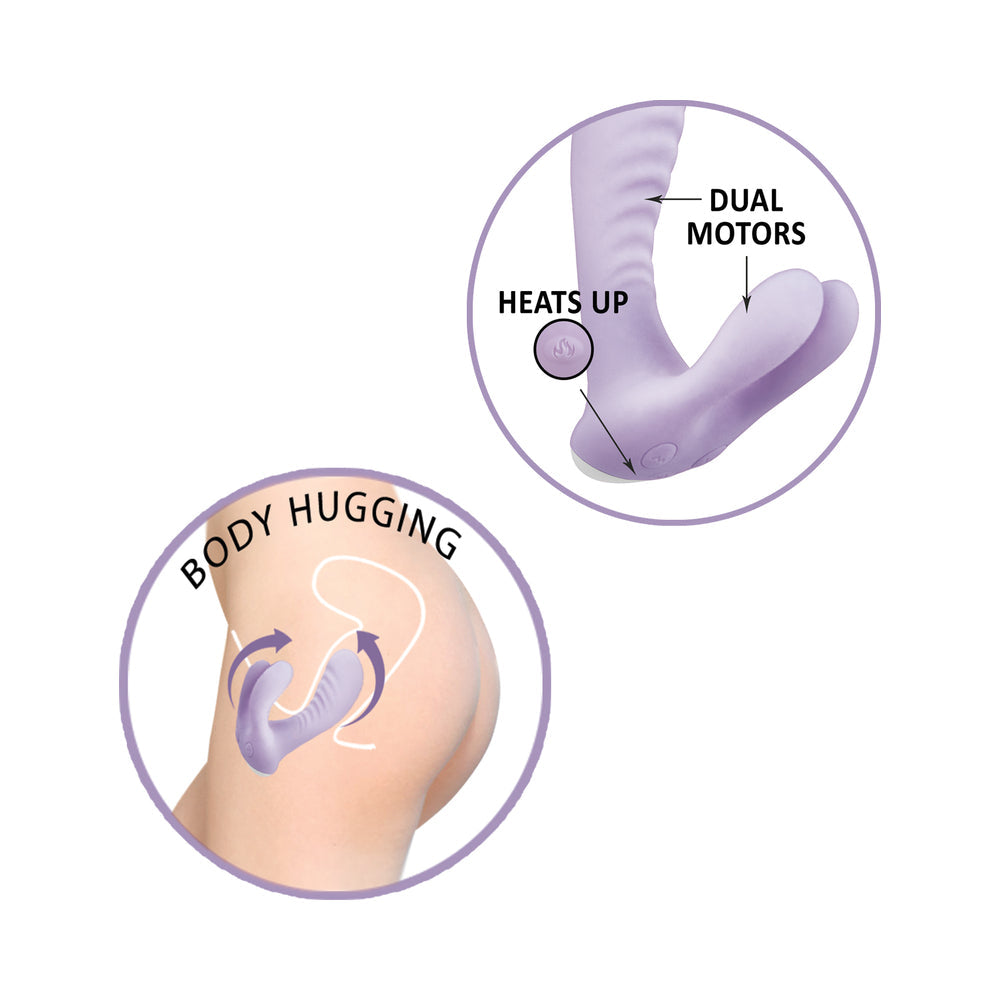 GODDESS HEAT UP BUNNY MASSAGER LAVENDER