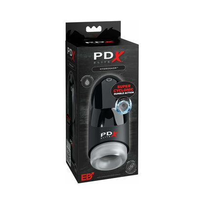 PDX BRANDS - PDX ELITE HYDROGASM FROSTED/BLACK