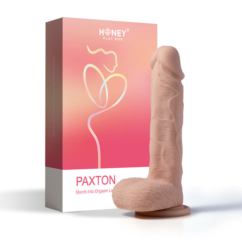 HONEY PLAY BOX PAXTON APP CONTROLLED REALISTIC THRUSTING PENETRATOR DILDO 7.5 IN.
